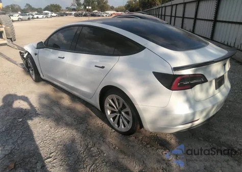 2023 Tesla Model 3 Rear-Wheel Drive from USA, damaged, VIN 5YJ3E1EA3PF571371